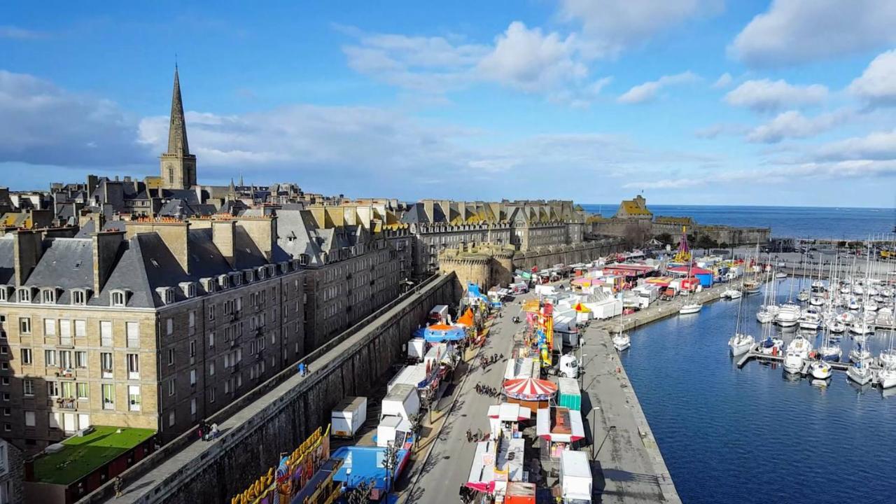 Le Nautilus, Saint Malo, Les Bas Sablons Lejlighed Eksteriør billede